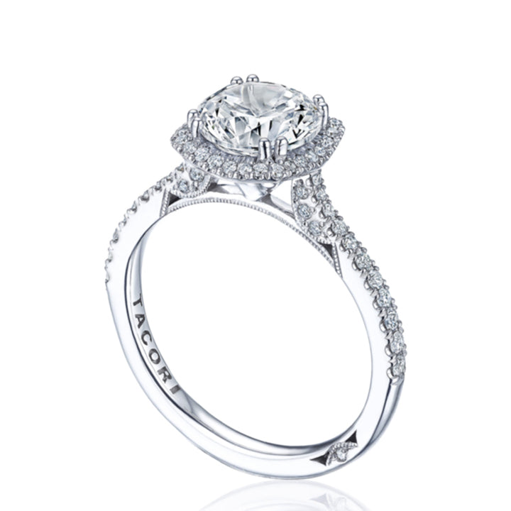 Tacori Platinum Simply Tacori Engagement Ring - 2677CU75