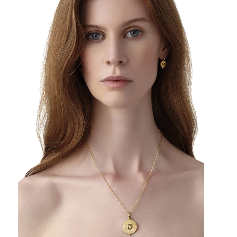 Temple St. Clair 18k Yellow Gold Sole Pendant- P38831-SOLE