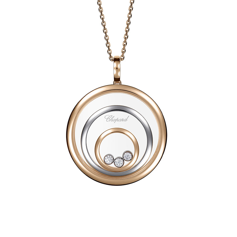 Chopard 18k Two-Tone Gold Happy Spirit Pendant- 798232-9001