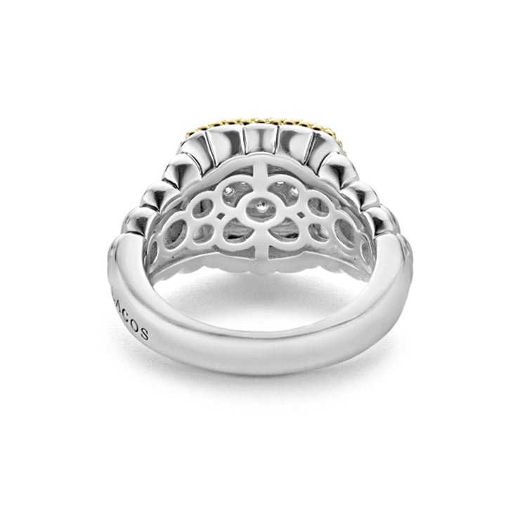 Lagos Caviar Lux Diamond Ring- 02-80600-DD7