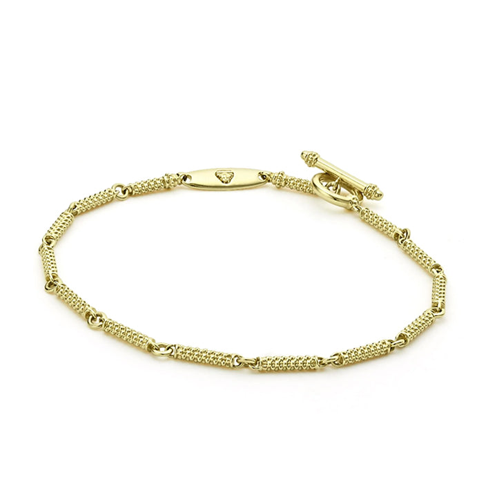 Lagos Signature Caviar Superfine Caviar Link Bracelet - 05-10353-7