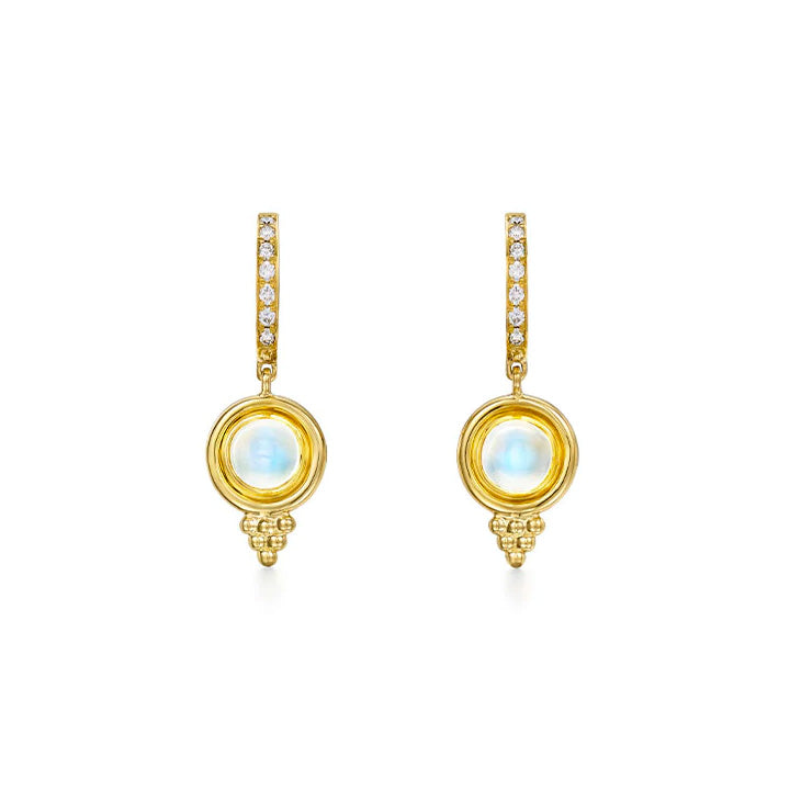 Temple St. Clair 18K Classic Temple Earrings- E14112-BM6RPY