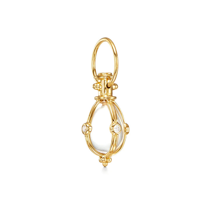 Temple St. Clair 18K Diamond Classic Small Amulet- P51800-E11