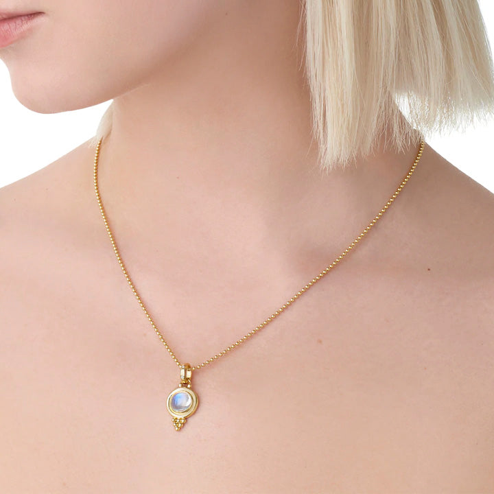 Temple St. Clair 18K Classic Temple Pendant - P14812-BM8RPY
