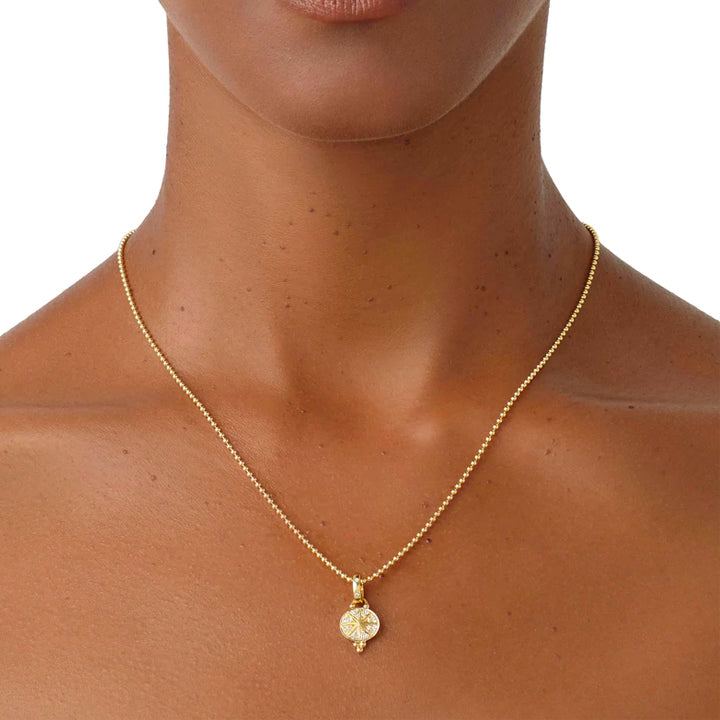 Temple St. Clair 18K Diamond Mini Sorcerer Pendant - P11810-SORSM