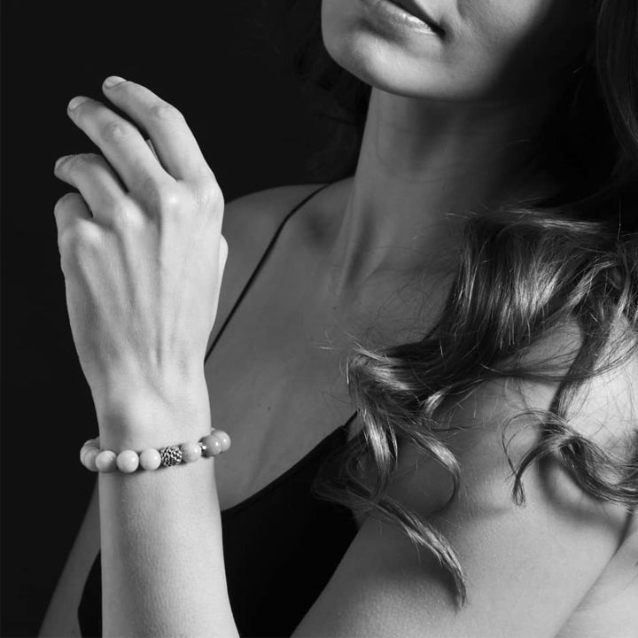 Lagos Maya Turquoise Silver Station Bead Bracelet - 05-80967-T