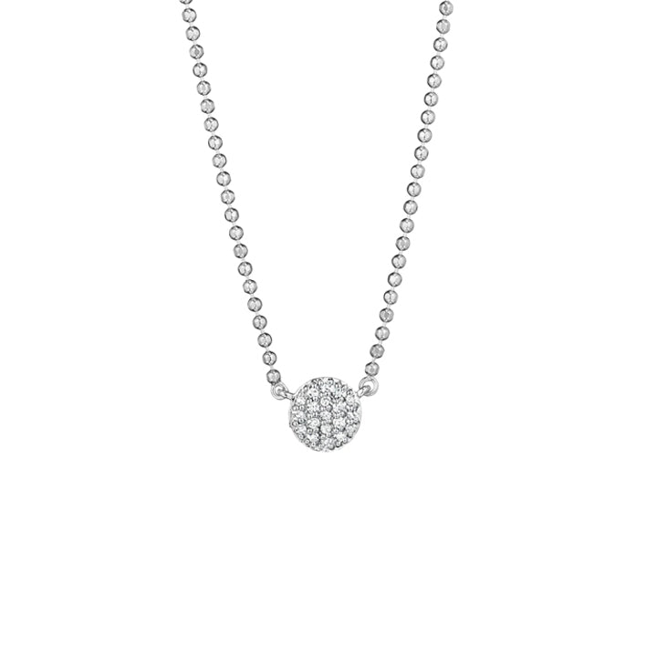 Phillips House 14k White Gold Micro Infinity Necklace - N20023DW