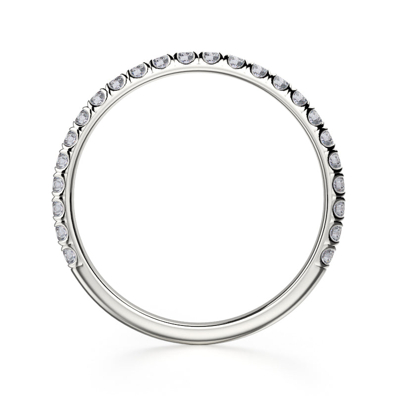 Michael M 18K White Gold 0.45ctw Diamond Anniversary Band- R371B