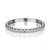 Michael M 18K White Gold 0.45ctw Diamond Anniversary Band- R371B