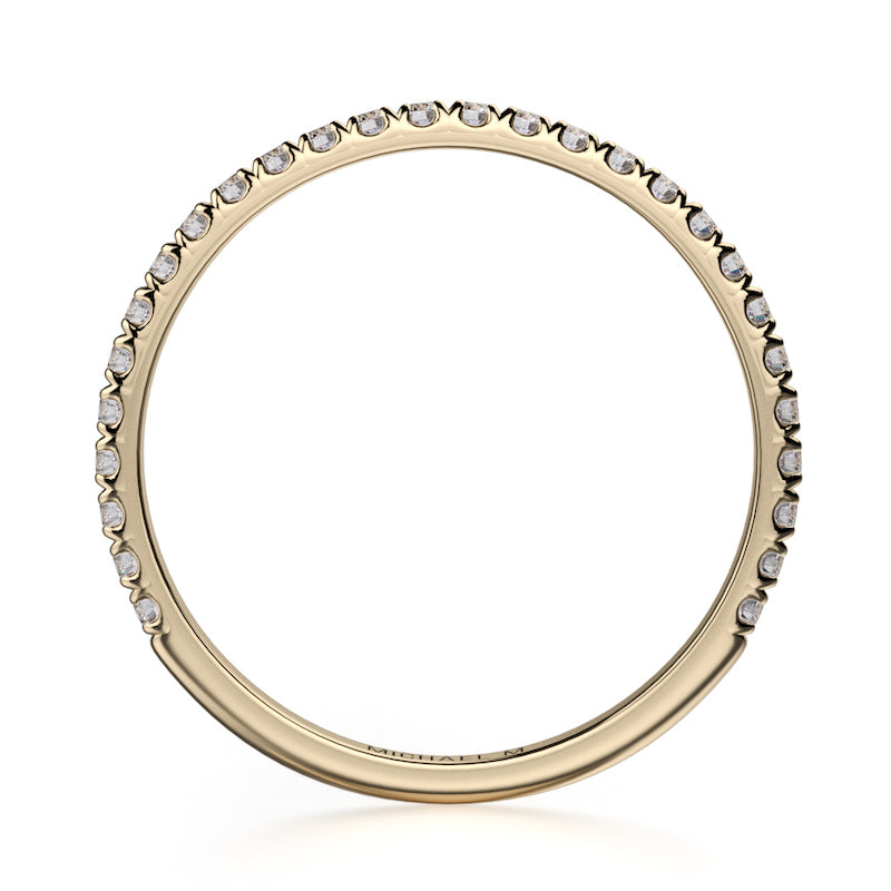Michael M 18K Yellow Gold 0.28ctw Diamond Wedding Band- R706B