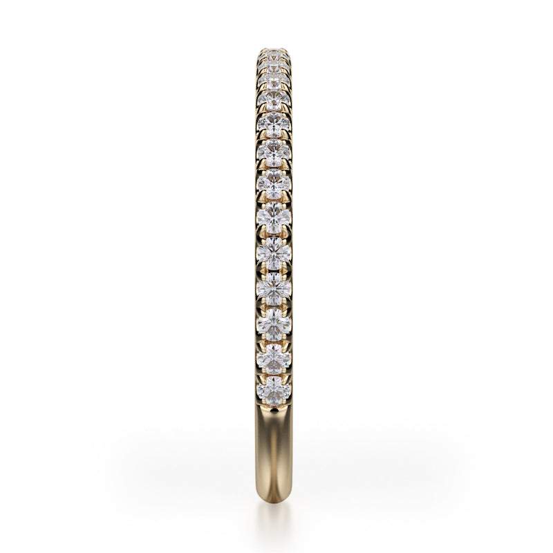 Michael M 18K Yellow Gold 0.28ctw Diamond Wedding Band- R706B