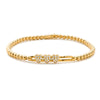 Bracelet from the Tresore Collection in 18 karat yellow gold set with high quality white diamonds.